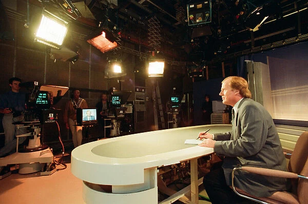 David Davies, Presenter, Midlands Today, BBC regional television news service for