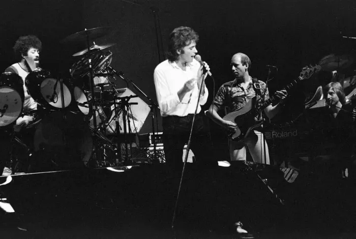 Framed Print : David Essex, in concert at The Hexagon Theatre, Reading, Berkshire, England, June 1980 Framed Print : David Essex, in concert at The Hexagon Theatre, Reading, Berkshire, England, June 1980
