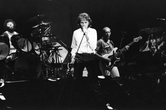 Framed Print : David Essex, in concert at The Hexagon Theatre, Reading, Berkshire, England, June 1980 Framed Print : David Essex, in concert at The Hexagon Theatre, Reading, Berkshire, England, June 1980
