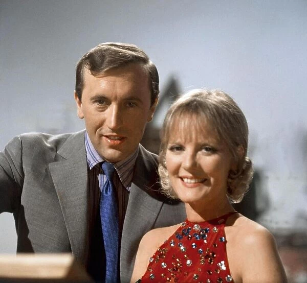 David Frost and Petula Clark who both appeared in a show at Coventry theatre