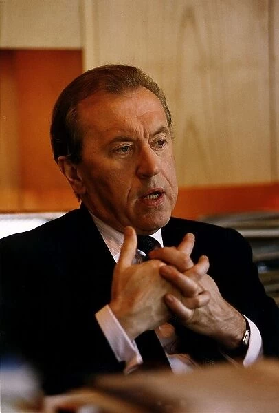 David Frost TV Presenter with his series The Frost Programme tackling big issues in