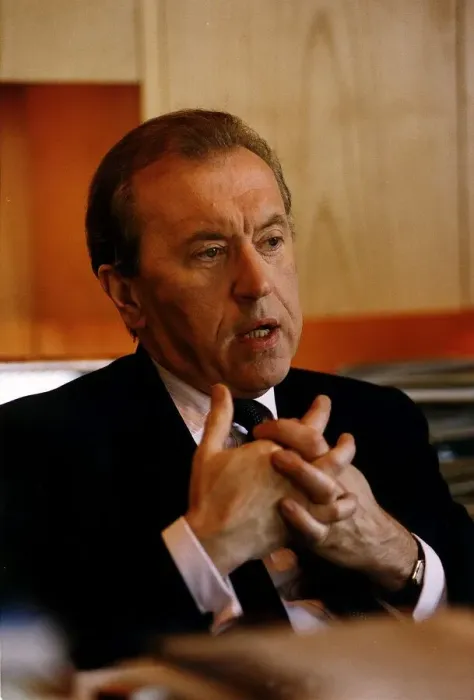 Framed Print : David Frost TV Presenter with his series The Frost Programme tackling big issues in Framed Print : David Frost TV Presenter with his series The Frost Programme tackling big issues in