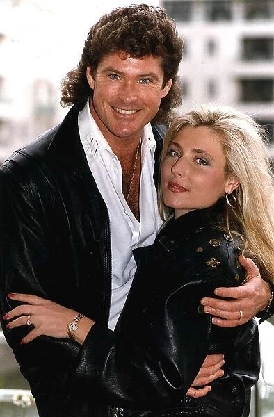 David Hasselhoff Actor who stars in the television programme Baywatch with wife
