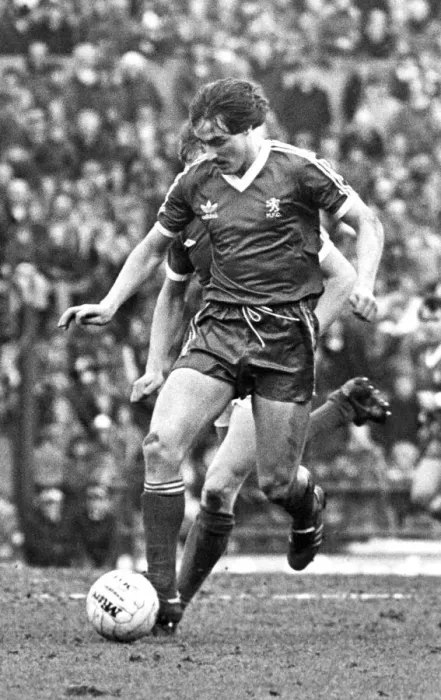 Framed Print : David Hodgson, Middlesbrough F. C. 2 - 1 Everton, 22nd March 1980 Framed Print : David Hodgson, Middlesbrough F. C. 2 - 1 Everton, 22nd March 1980