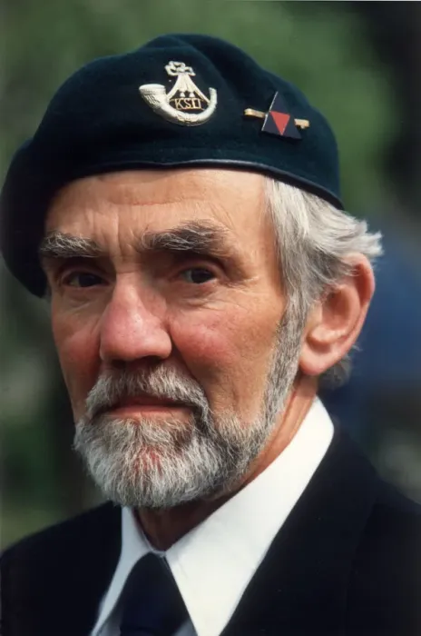 Framed Print : David Hutchins wearing his Normandy Veterans Association blazer Framed Print : David Hutchins wearing his Normandy Veterans Association blazer