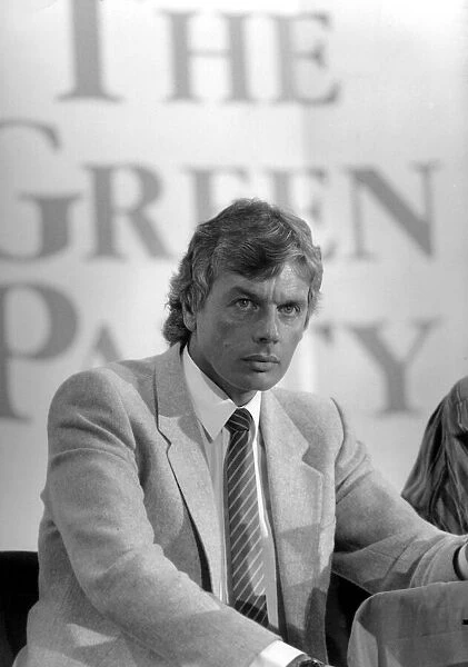 David Icke, former goalkeeper, Sports Presenter and Green Party Politician at the Green
