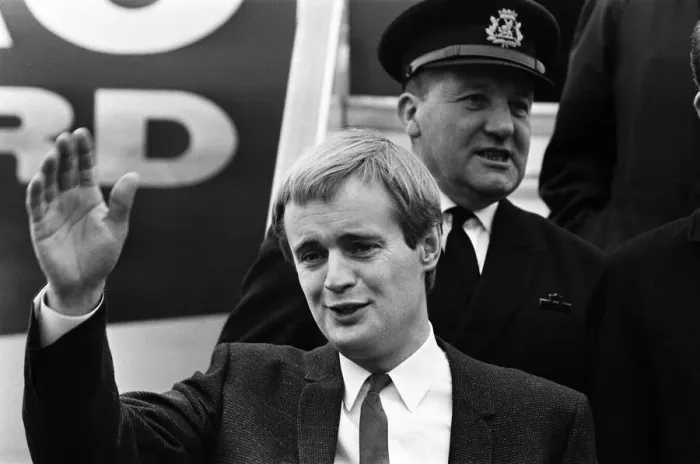 Framed Print : David McCallum, actor who plays the role of secret agent Illya Kuryakin in NBC show Framed Print : David McCallum, actor who plays the role of secret agent Illya Kuryakin in NBC show