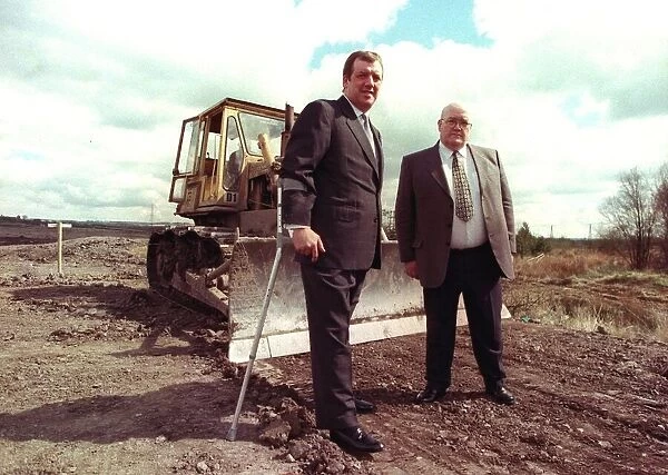David Murray With Jimmy Coyle April 1999 Convener Of Planning At North