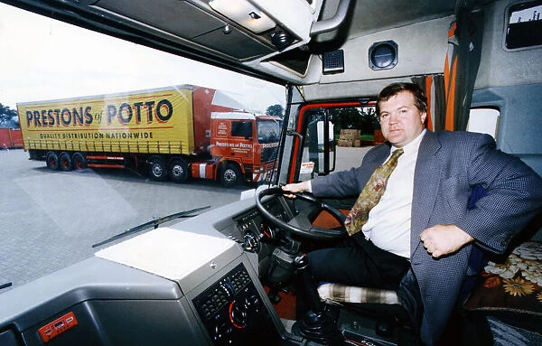 David Preston, managing director of the Northallerton haulage firm Prestons of Potto