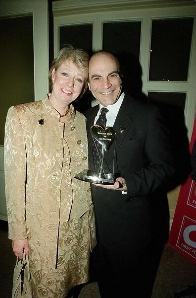 David Suchet actor at the London Hilton for the Variety Club of Great Britain show