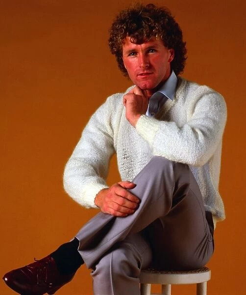 Davie Provan modelling clothes October 1981