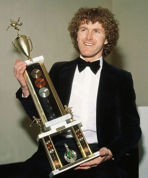 Davie Provan with player of the year award April 1980