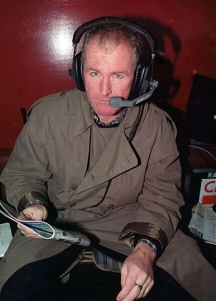 Davie Provan Radio Clyde sports presenter 1998