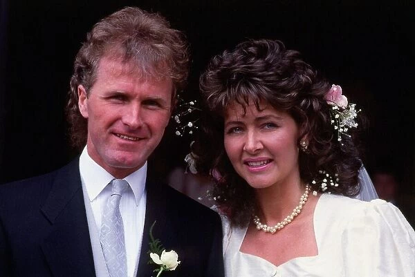 Davie Provan wedding to Fiona June 1989