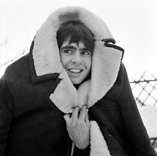 Davy Jones after arriving in Manchester from Los Angeles