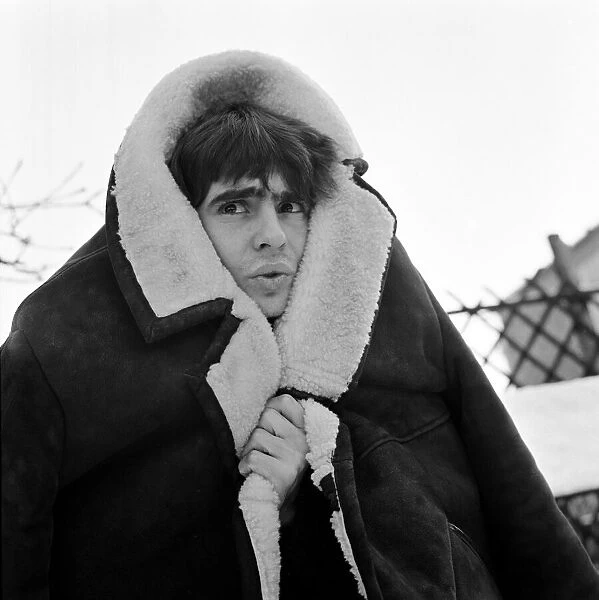 Davy Jones after arriving in Manchester from Los Angeles