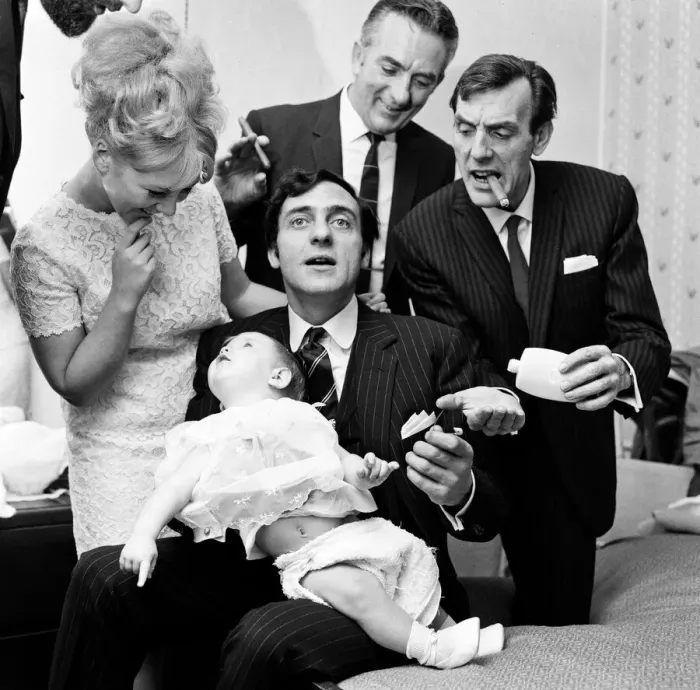 Framed Print : It was a day for the christening of 7 month old Kathleen Donohue at Shepperton Parish