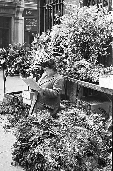 Day in the life of Covent Garden Market Cirica 1948 London, England