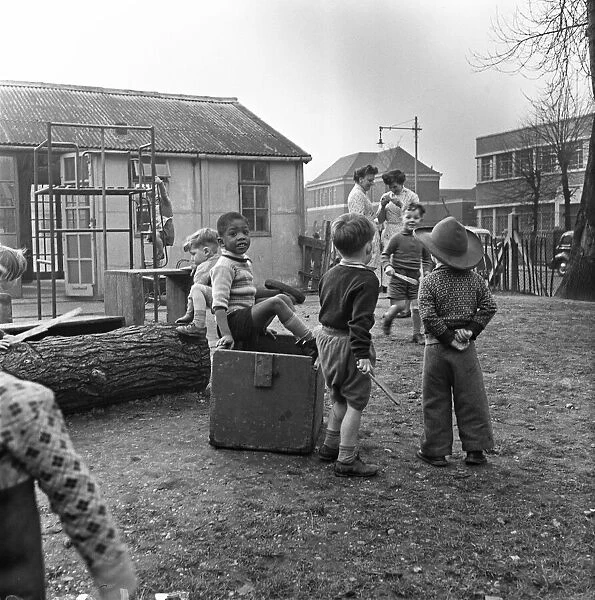 In the day nursery in Upper Parliament Street, Liverpool