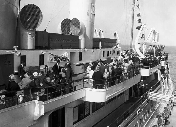 A day trip to Calais on the Golden Daffodill June 1961
