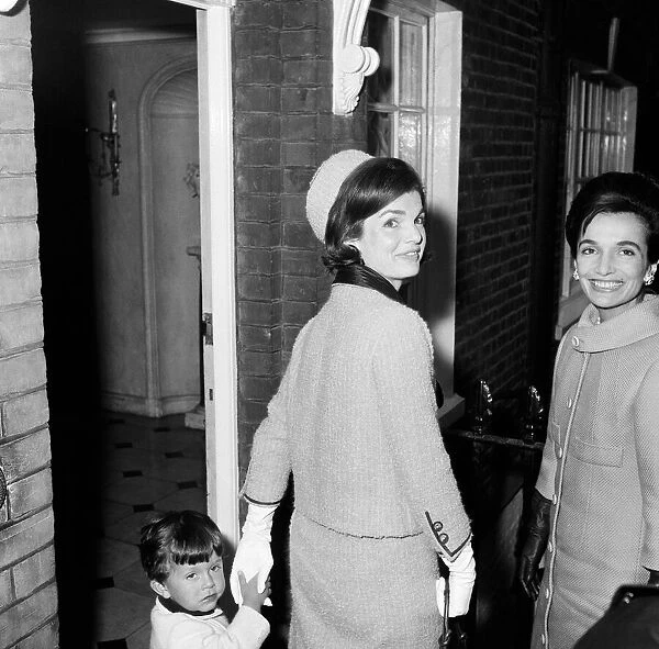 Three day visit of the First lady of the United States Jacqueline Kennedy to London