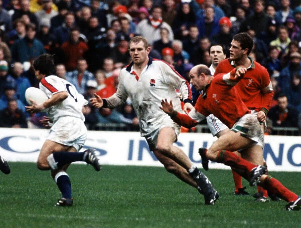 Dean Richards, Leicester and England rugby player. 18th FEB 1995