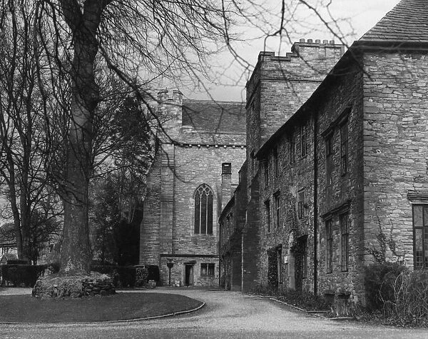 The Deanery and Priests House at Brecon Cathedral in Brecon