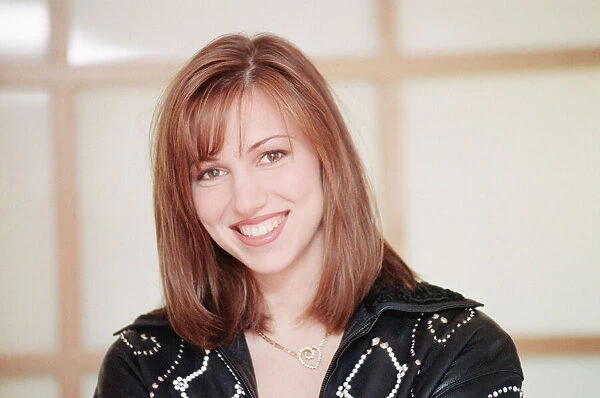 Debbie Gibson, american singer in the UK to audition for the role of Sandy in an upcoming