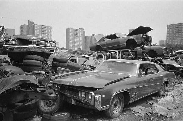 Decline of Motor Industry in New York, USA, 18th July 1980