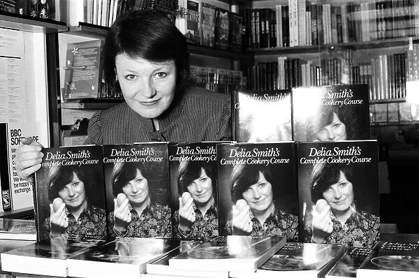 Delia Smith at a BBC Book Shop in Marylebone High Street
