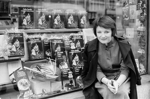 Delia Smith at a BBC Book Shop in Marylebone High Street