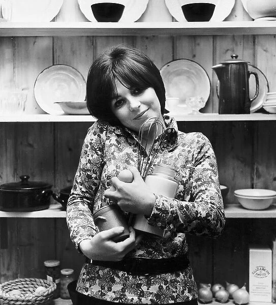 Delia Smith, May 1970 Local Caption Cooking Food Kitchen
