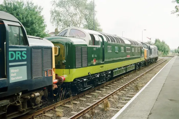Framed Print : The Deltic Alycidon, D9009 (55 009), Class 55, purchased by the Deltic Preservation