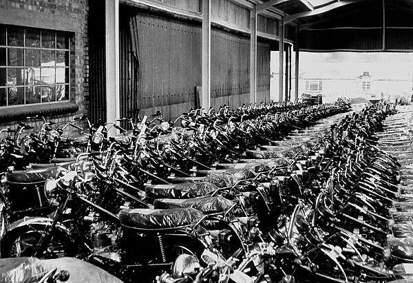 Demand for Triumph motor cycles in Coventry is booming despite the blockade at