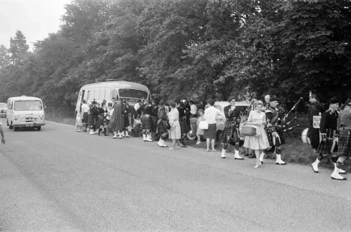 Framed Print : Denby Dale Pie Festival, 5th September 1964. Denby Dale is a village in the borough of