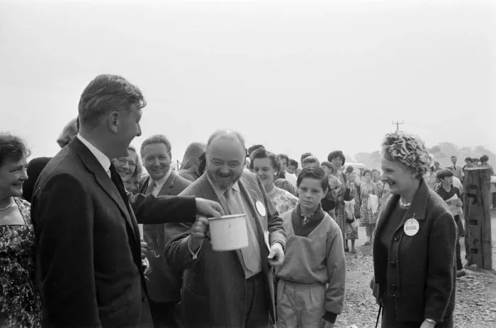 Framed Print : Denby Dale Pie Festival, 5th September 1964. Denby Dale is a village in the borough of Framed Print : Denby Dale Pie Festival, 5th September 1964. Denby Dale is a village in the borough of