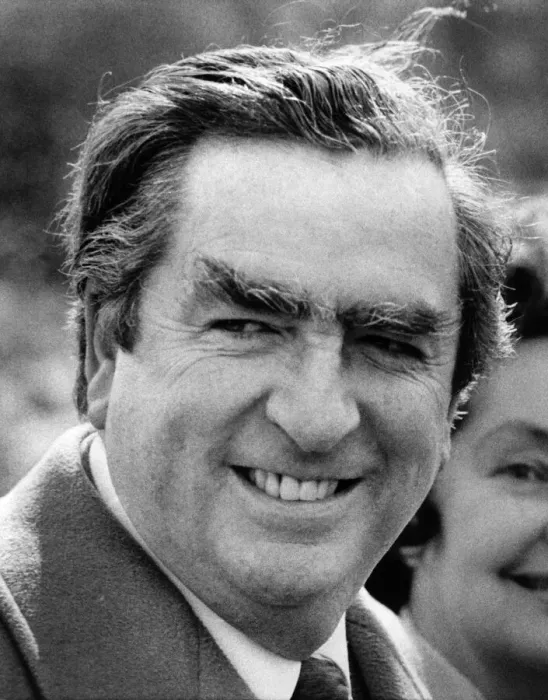 Framed Print : Denis Healey, M. P December 1981 P002869 Framed Print : Denis Healey, M. P December 1981 P002869