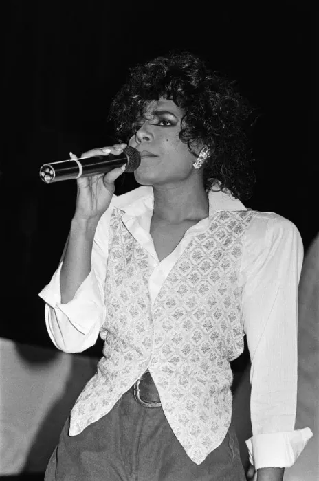 Framed Print : Denise of pop group Five Star. London. 6th August 1986