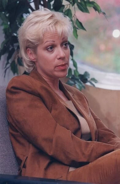 Denise Welch during an interview 15 November 1997 circa