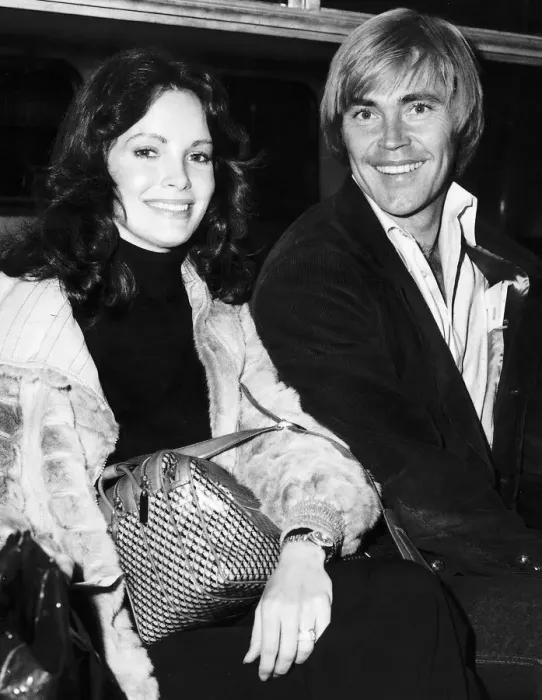 Framed Print : Dennis Cole Actor with wife actress who starred in the television series Charlies Angels