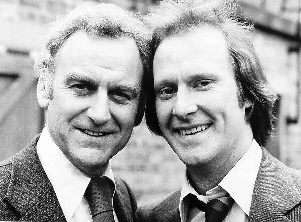Dennis Waterman Actor with JOhn Thaw his Co-actor from Detective Series '