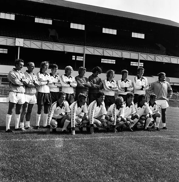 Derby County football team. 30th July 1976