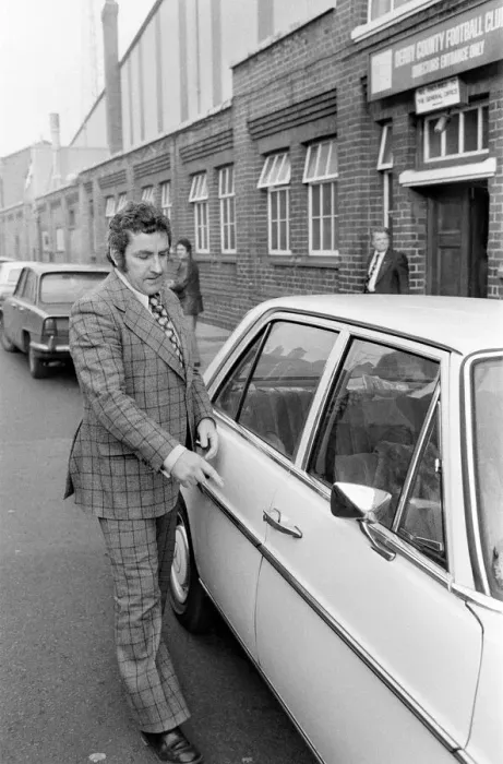 Framed Print : Derby County manager Dave Mackay at the Baseball Ground during the crisis Framed Print : Derby County manager Dave Mackay at the Baseball Ground during the crisis