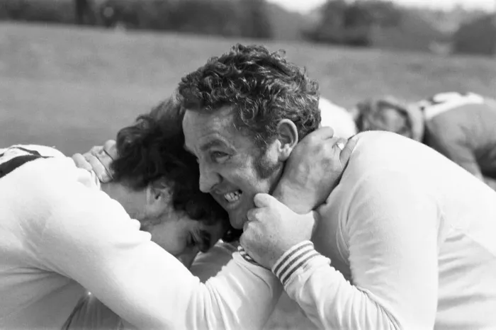 Framed Print : Derby County training session for the new season at Colwick Wood, Nottingham Framed Print : Derby County training session for the new season at Colwick Wood, Nottingham
