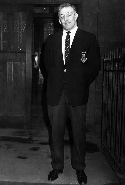 Des Greenslade, Newport Rugby Union Player, pictured after being announced as new welsh