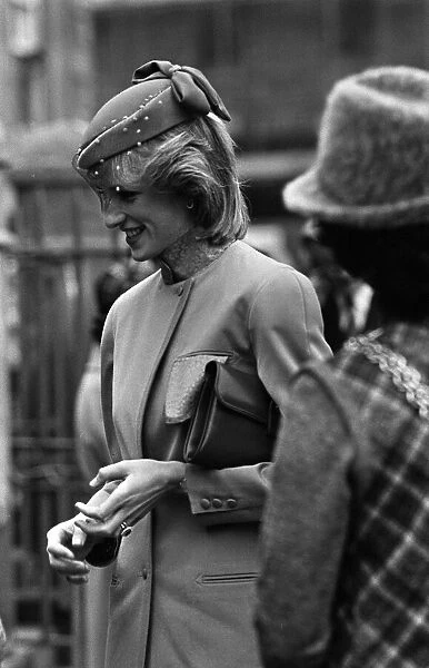 DIANA, PRINCESS OF WALES ARRIVING AT EVENT DURING THE DAY IN CARLISLE - 1992