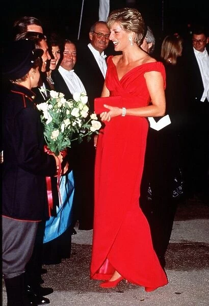 Diana, Princess of Wales attends the Premiere of Just Like a Woman