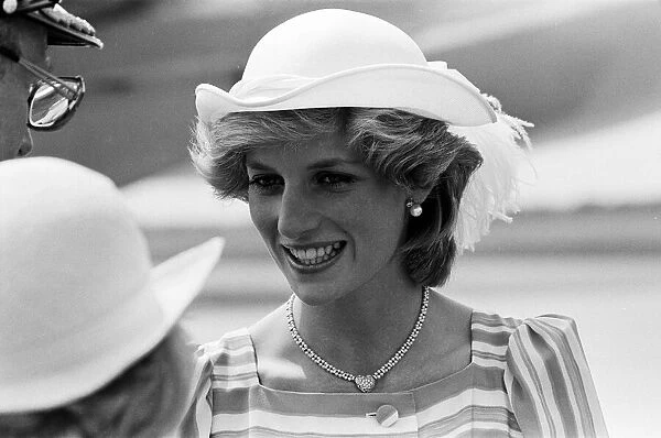 Diana, Princess of Wales in Ottawa, Canada. 15th June 1983