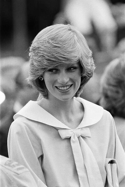 Diana, Princess of Wales visits Australia. March 1983
