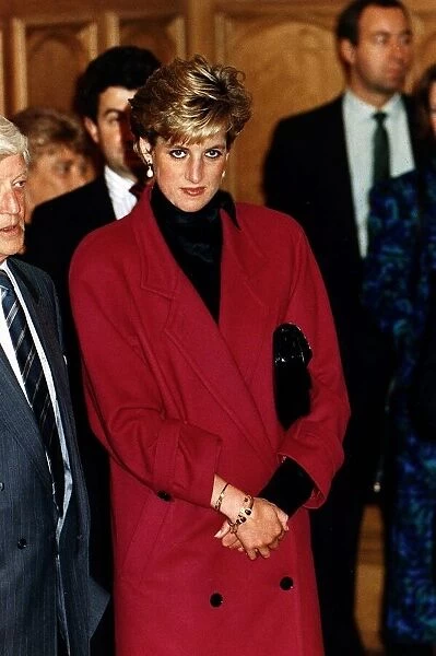 Diana, Princess of Wales visits Donaldsons School for the Deaf in Edinburgh, Scotland